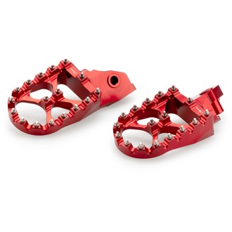 Footpegs Off-Road Red