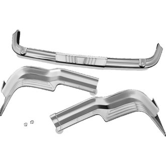 Tri-Line Accent For Rear Tour-Pak Light Chrome