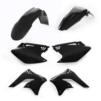 06-08 Kawasaki KX250F Plastic Kit - Black
