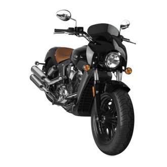 15+ Indian Scout Wave Windshield - Dark Tint
