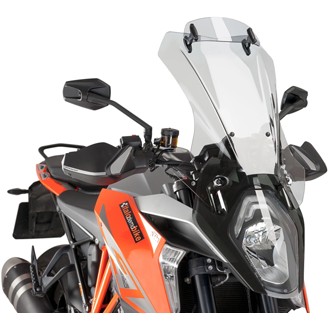 Multi-Adjustable Visor Fixed With Screws Clear